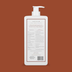 Sulfate-free, paraben-free label on Native body wash