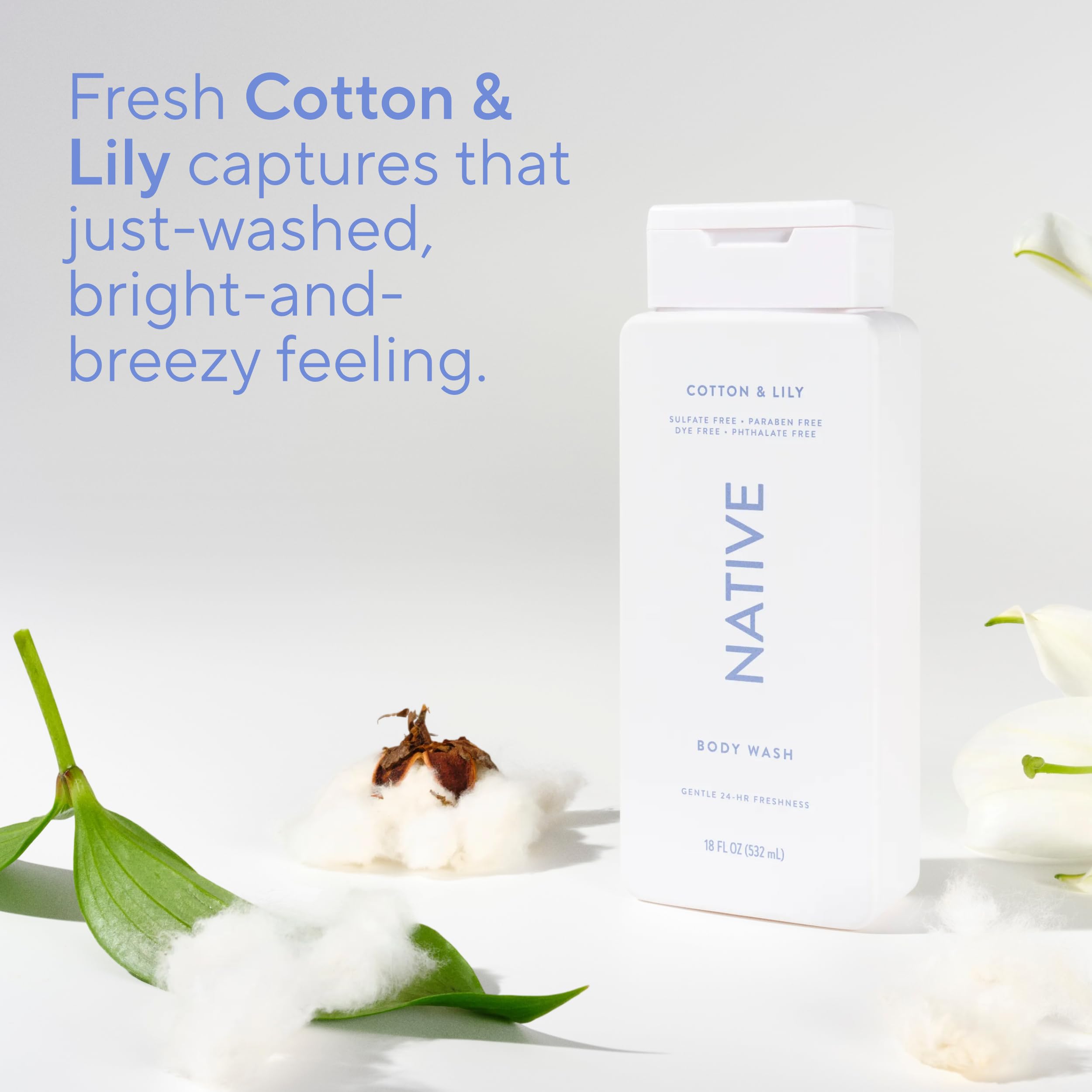 Native Body Wash deja la piel suave e hidratada gracias al coco