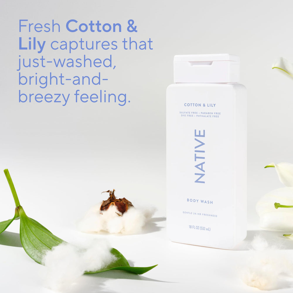 Native Body Wash deja la piel suave e hidratada gracias al coco