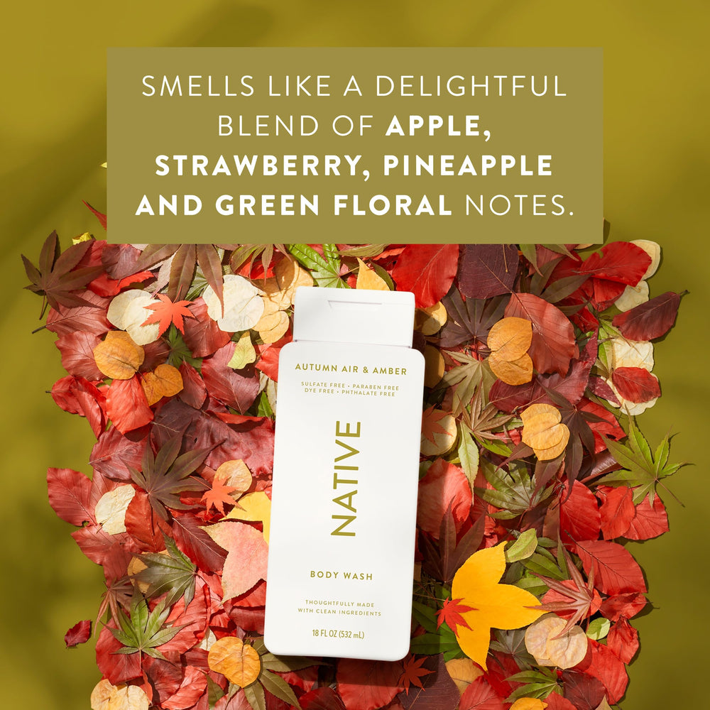 Native Body Wash sulfate-free formula for a gentle daily cleanse