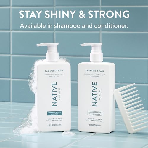 Native Cashmere Rain eco-friendly packaging on display