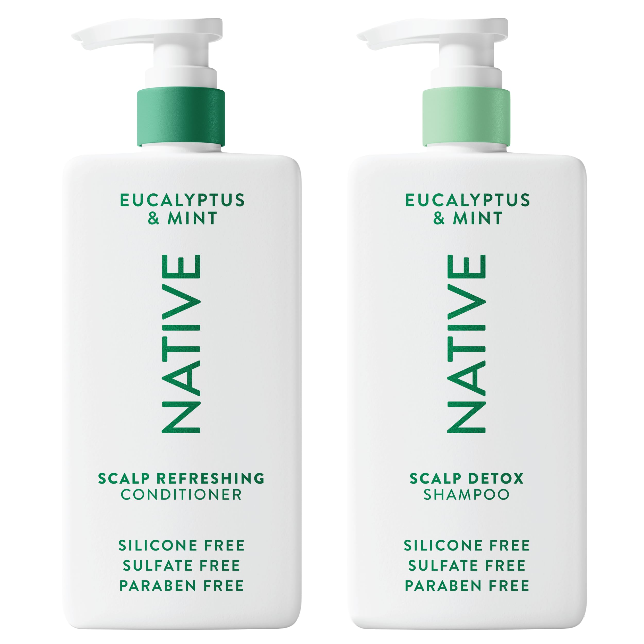 Native champú detox en botella, limpieza profunda para cuero cabelludo y cabello