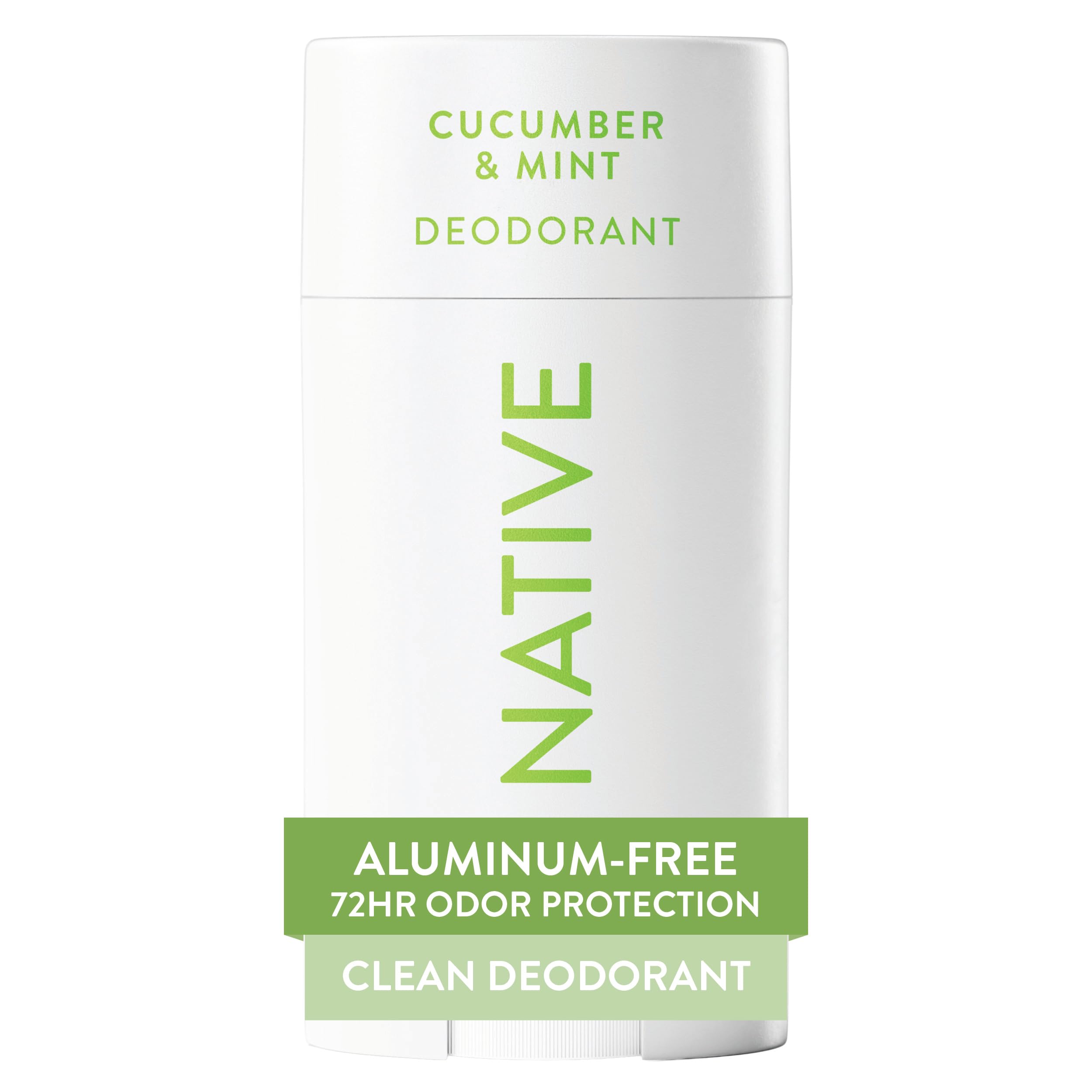 Native desodorante en envase con protección 72 horas para el día a día.