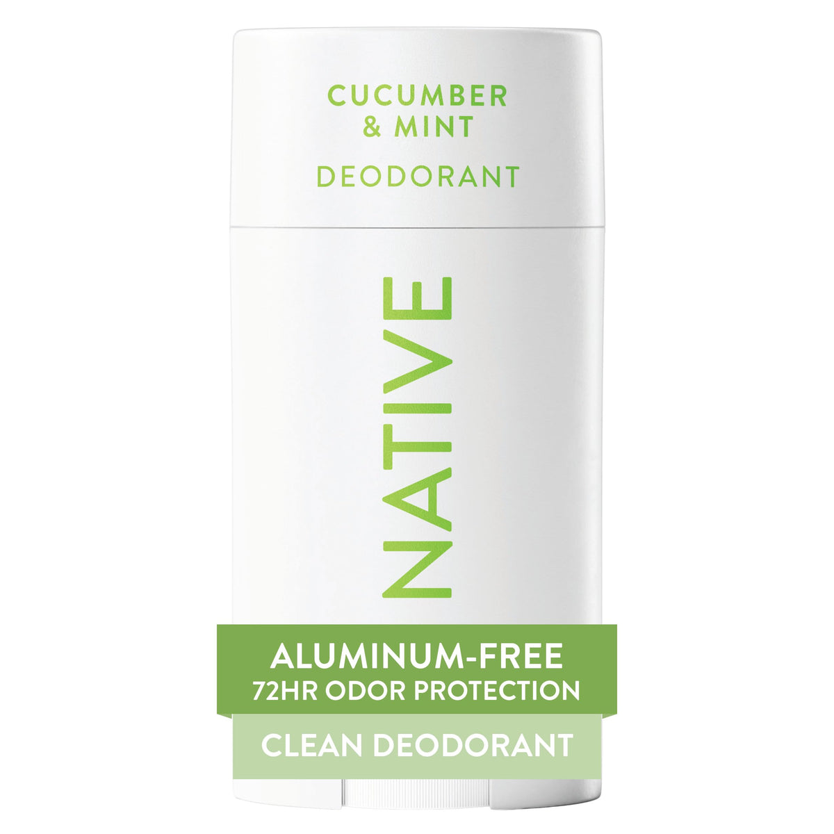 Native desodorante en envase con protección 72 horas para el día a día.
