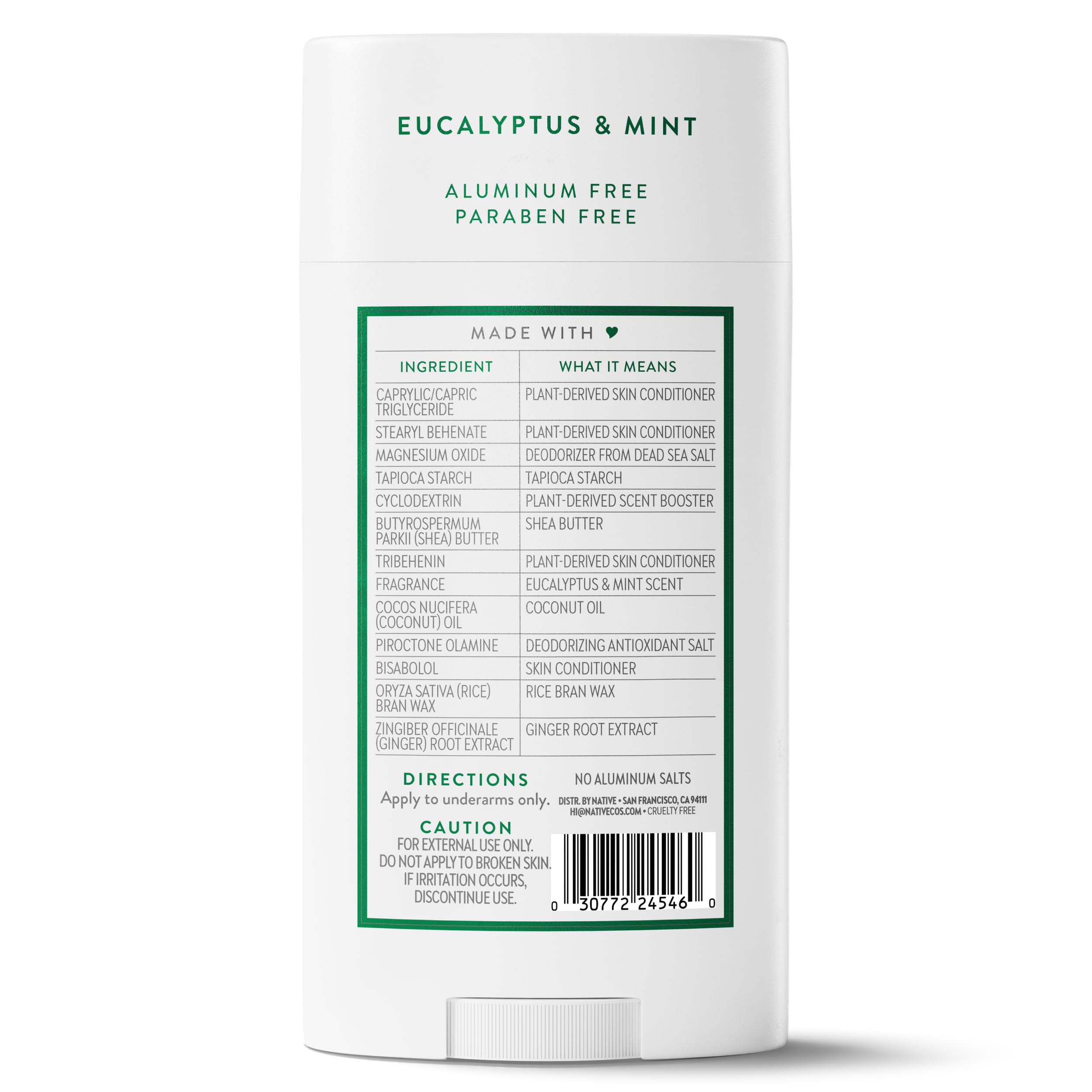 Frescura diaria de Native, para hombres y mujeres.