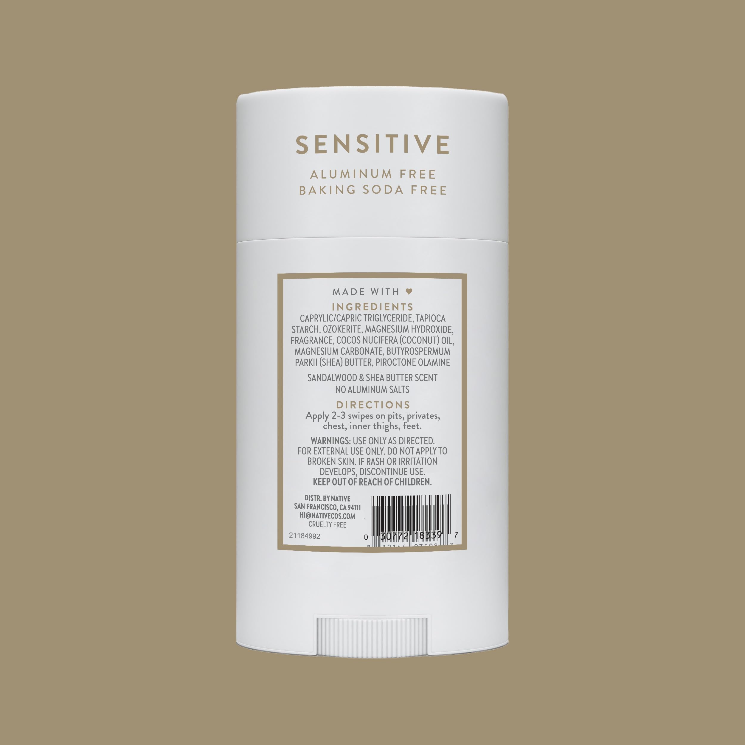 Testado por dermatólogos, apto para piel sensible y uso diario.