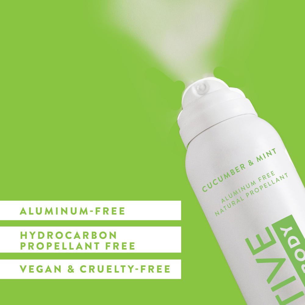 Native Desodorante corporal, etiqueta de ingredientes naturales visible, opción limpia para el día.