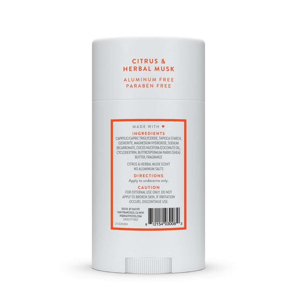 Native Desodorante: envase sostenible para consumo responsable.