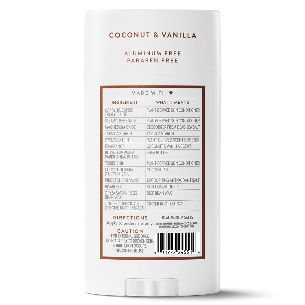 Ingredientes naturalmente derivados, formulación suave para piel sensible.