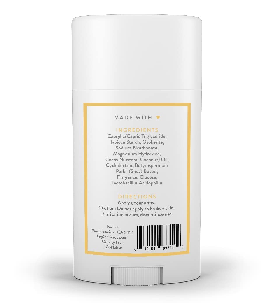 Etiqueta minimalista de Native Buttercream‑Vanilla, diseño práctico para el neceser.