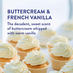 Textura cremosa Native Buttercream‑Vanilla, aroma dulce y envolvente.