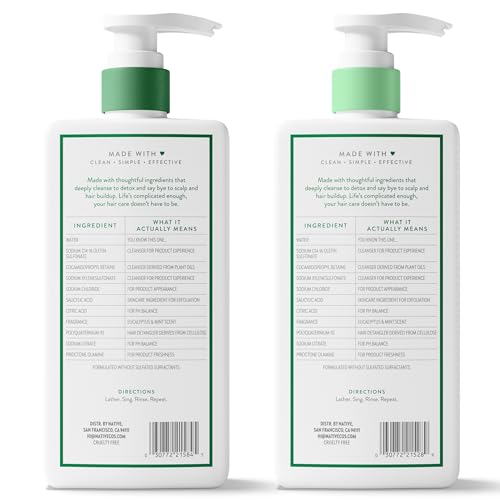 Uso diario con Native Detox, limpieza ligera y cabello con sensación de ligereza