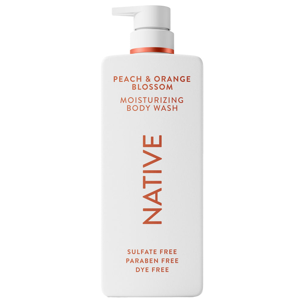 Native Ducha Corporal espuma cremosa para piel suave y nutrida.