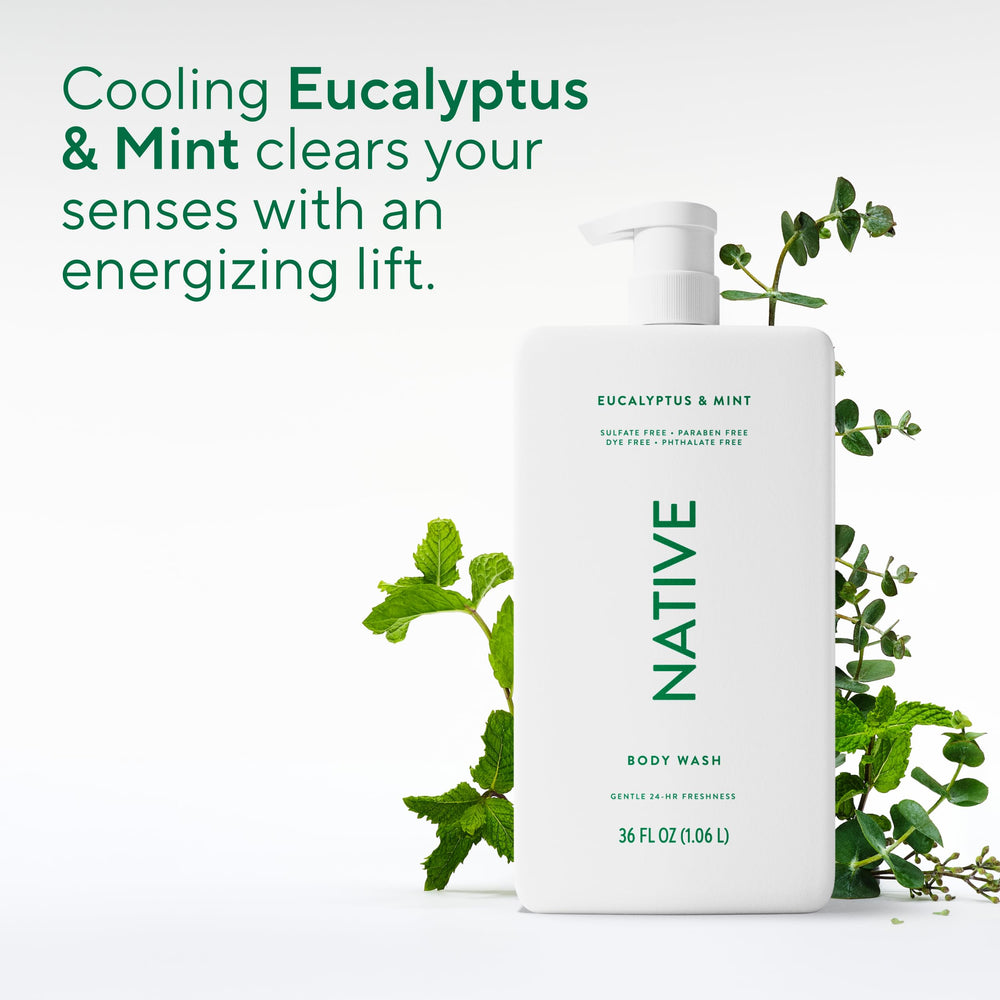 Native fragancia refrescante que transforma la ducha en spa