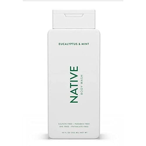 Native gel de baño eucalipto y menta, espuma suave que limpia sin resecar.