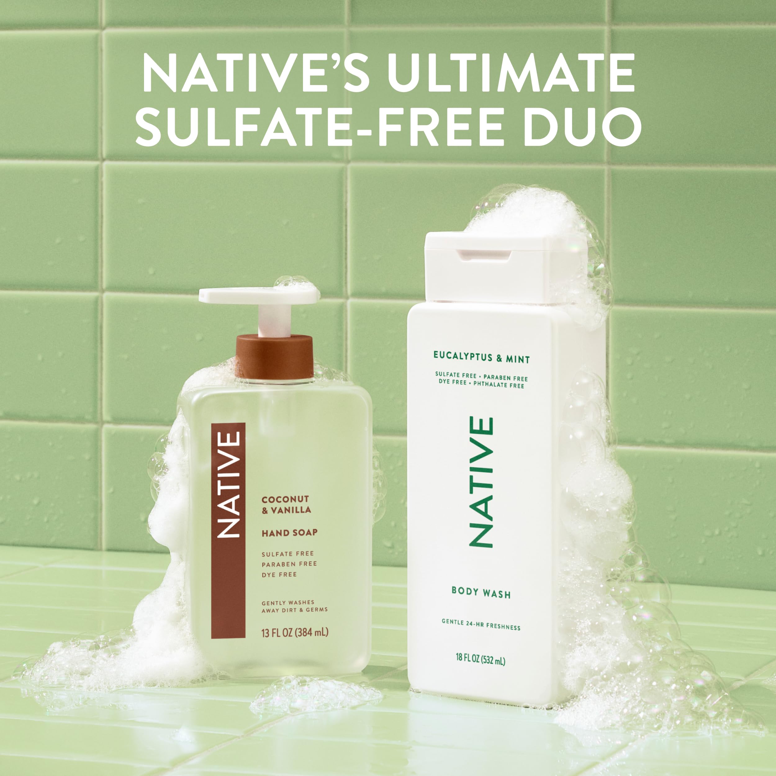 Native limpieza para todo tipo de piel con ingredientes suaves