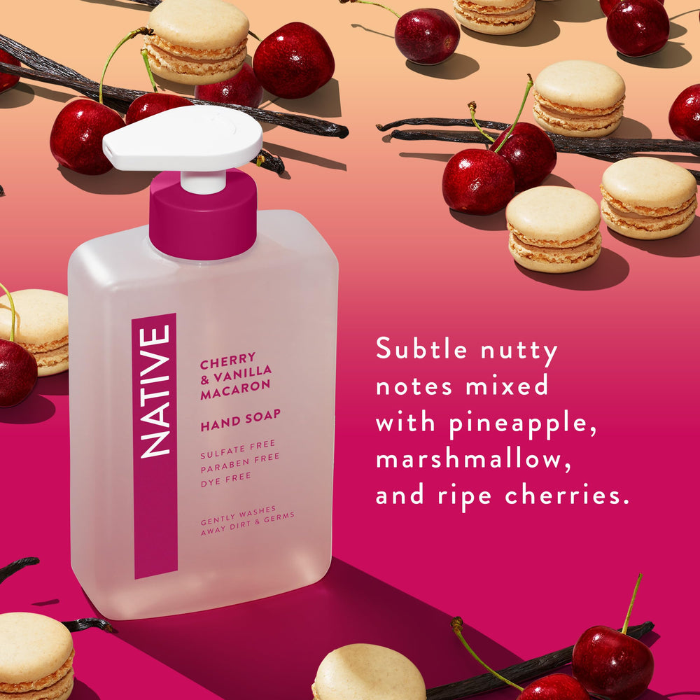 Skin-friendly formula from Native hand soap supports caring everyday skin balance