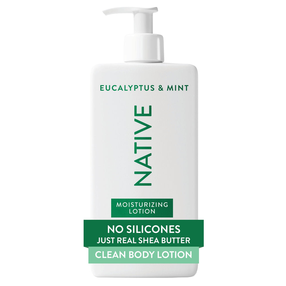 Loción corporal Native con eucalipto y menta para piel suave