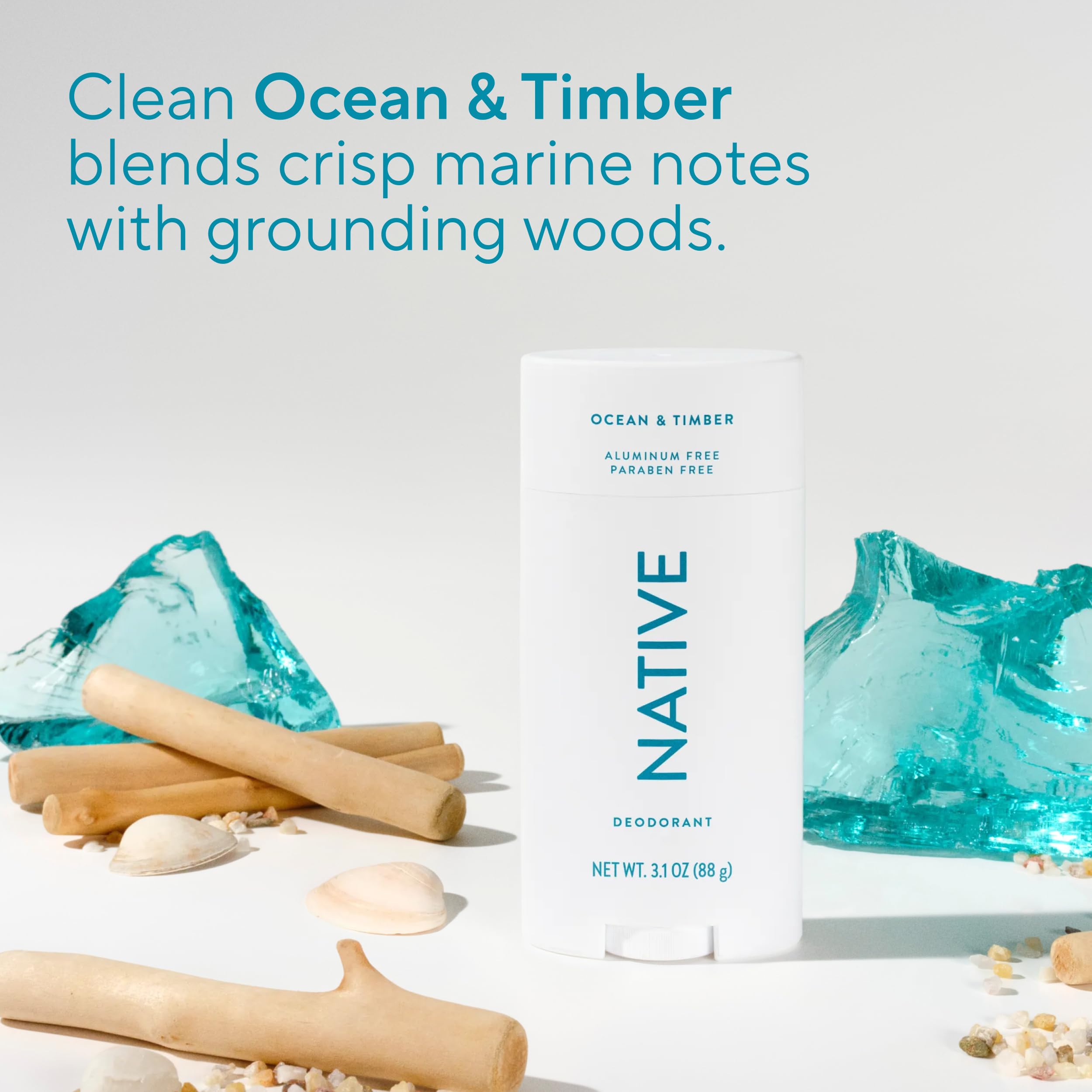 Protección de 72 horas con Native Ocean & Timber.
