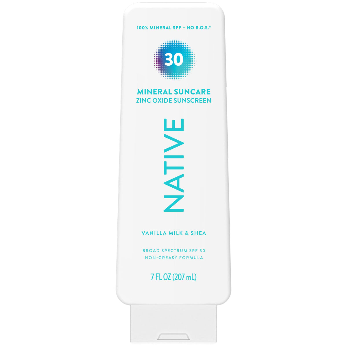 Protector solar mineral Native: frasco listo para protección diaria rostro y cuerpo