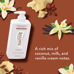 Vegan cruelty-free Native body wash packaging