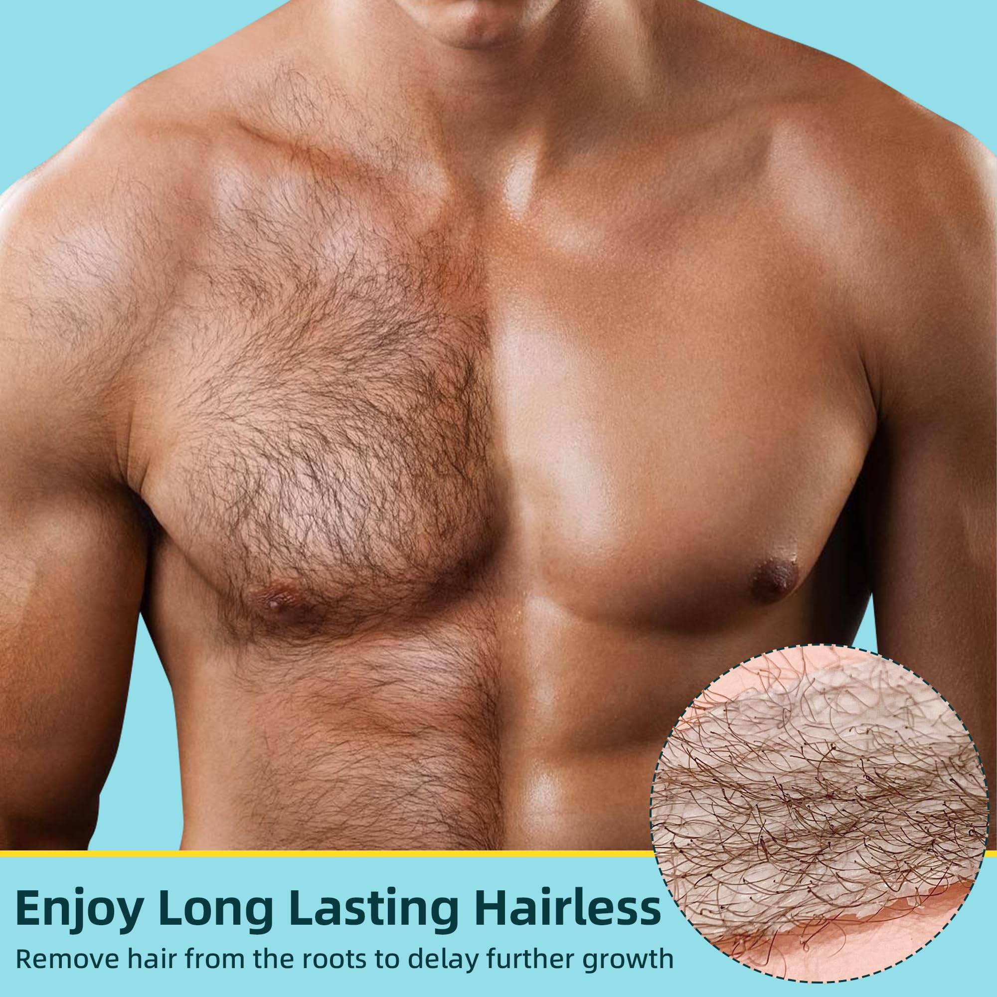 Natreza full body waxing beads suitable for all hair types