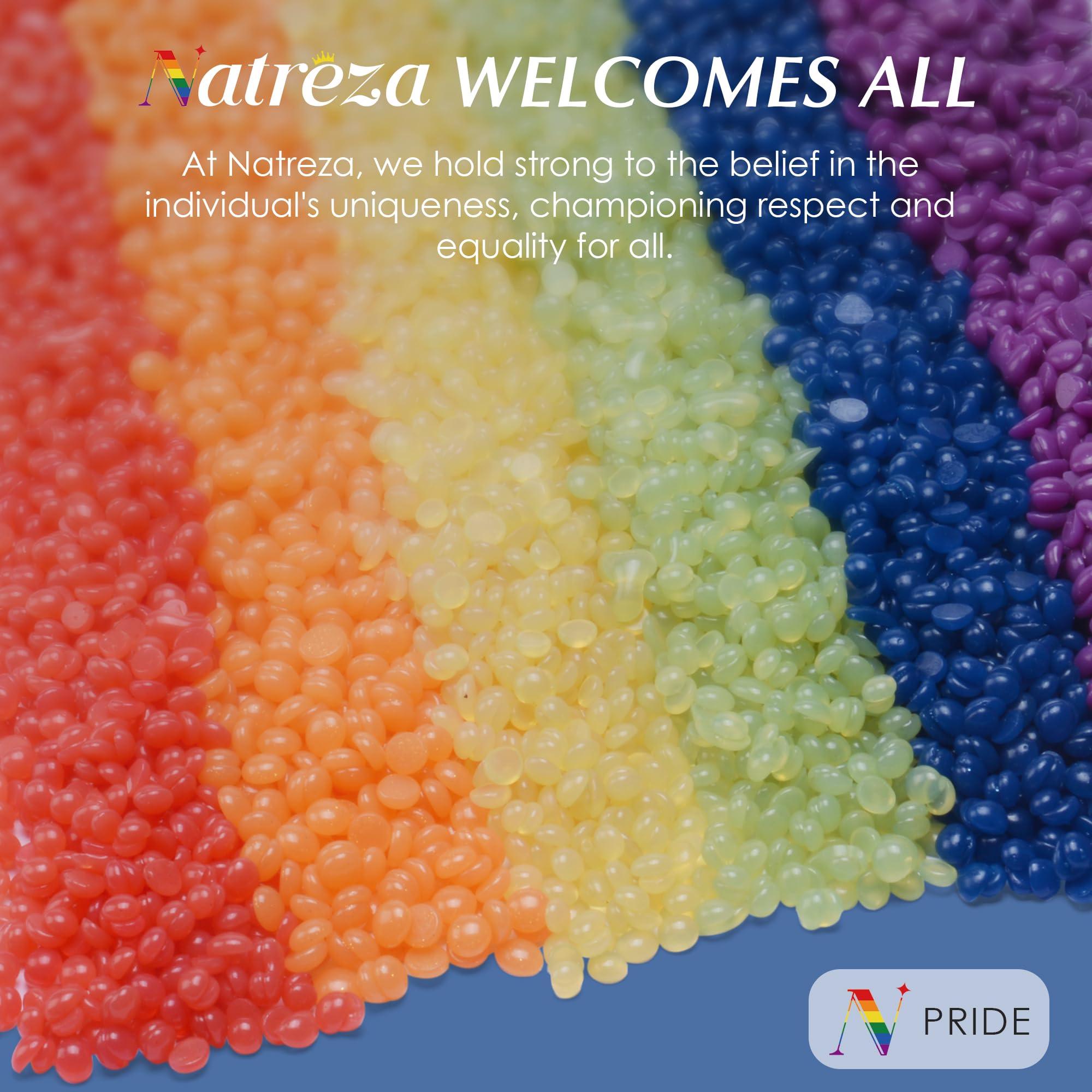 Natreza-compatible wax warmer beads for quick refills