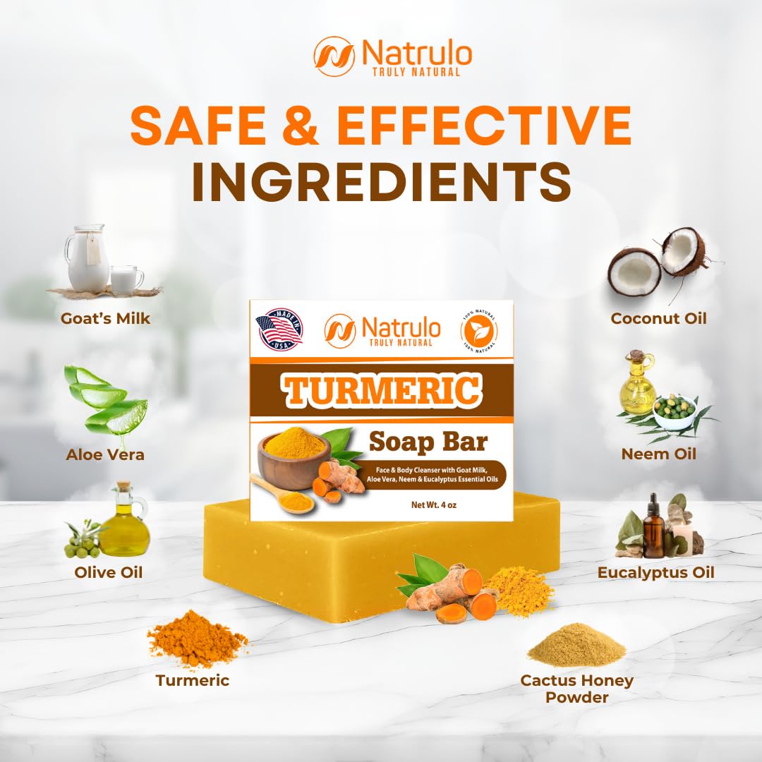 Natrulo curcuma hecho-en-estados-unidos, producto artesanal y puro.