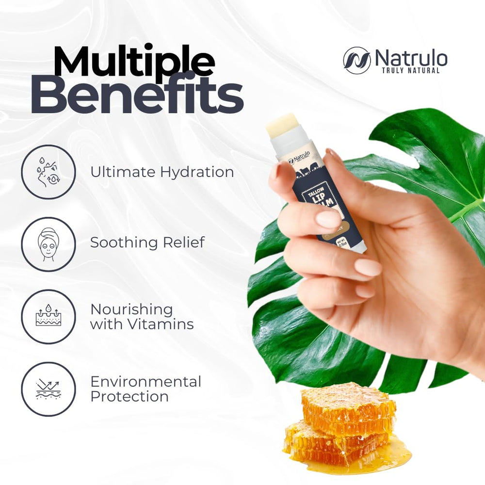 Natrulo Grass-fed tallow ingredient emphasizes nourishing protection against dry air