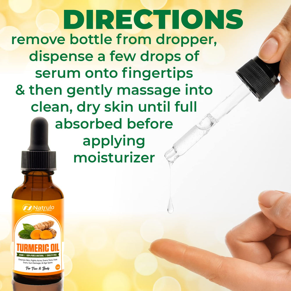 Natrulo Turmeric Repair Face Oil pore-detox focus demonstrates purified pores