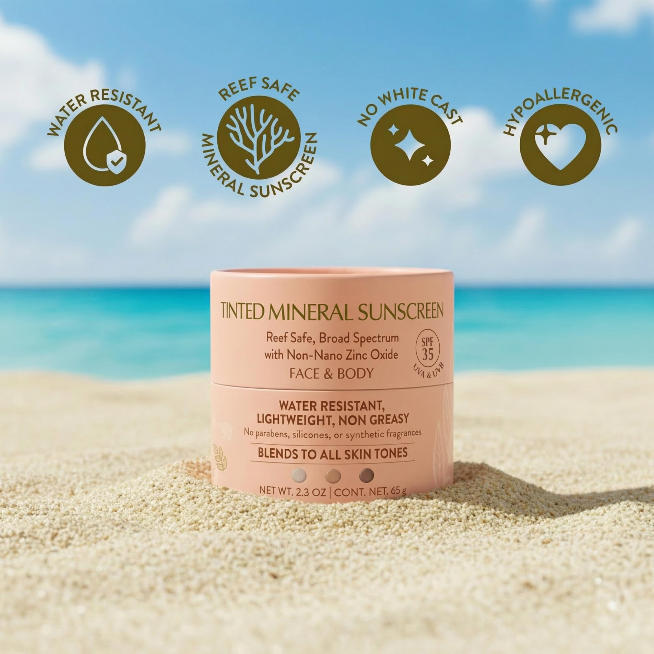 Natú Botanicals tamaño de viaje, práctico para llevar siempre.
