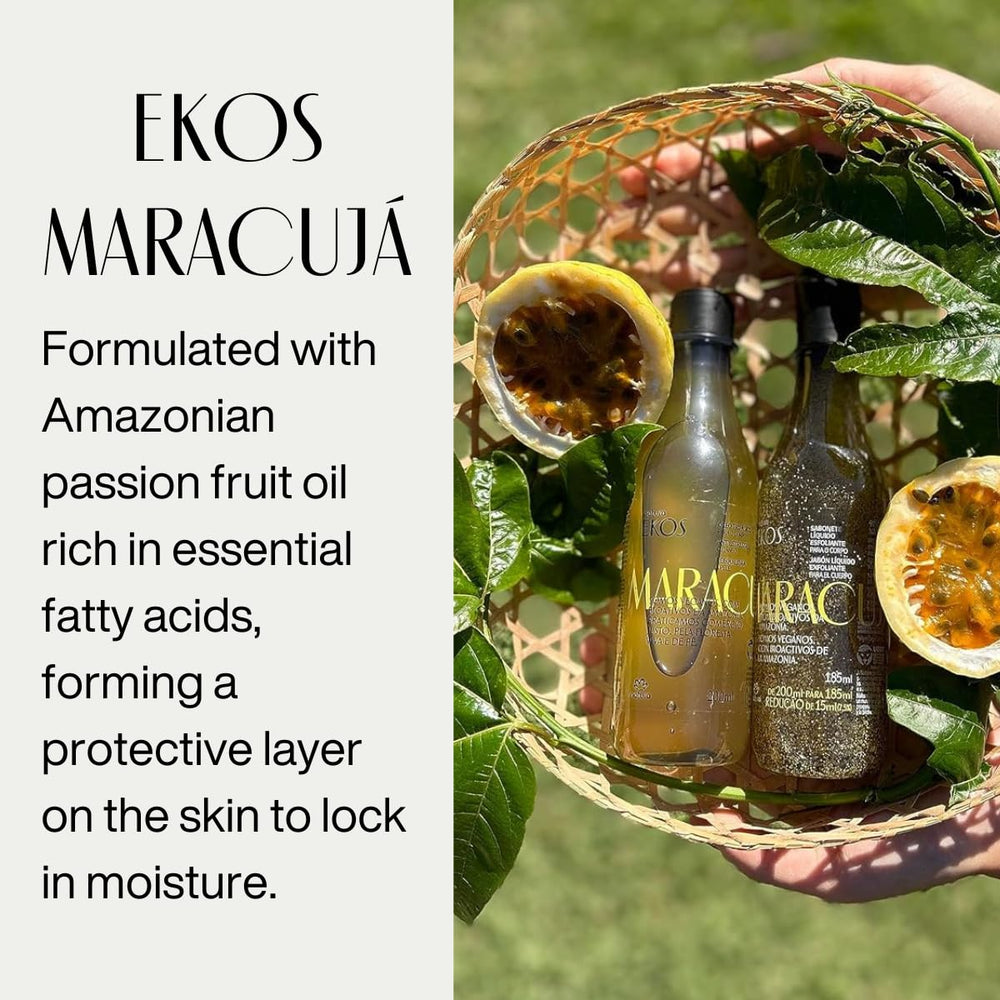 Natura bottle with silky finish texture after application on skin