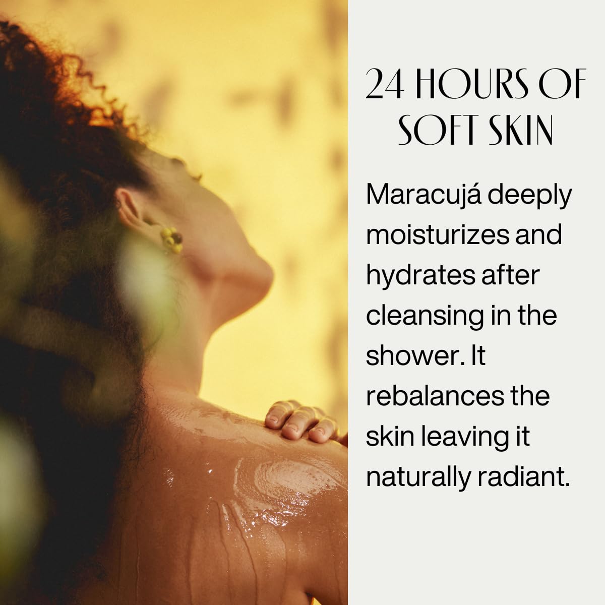 Natura vegan skincare label highlighting natural-origin and cruelty-free promise