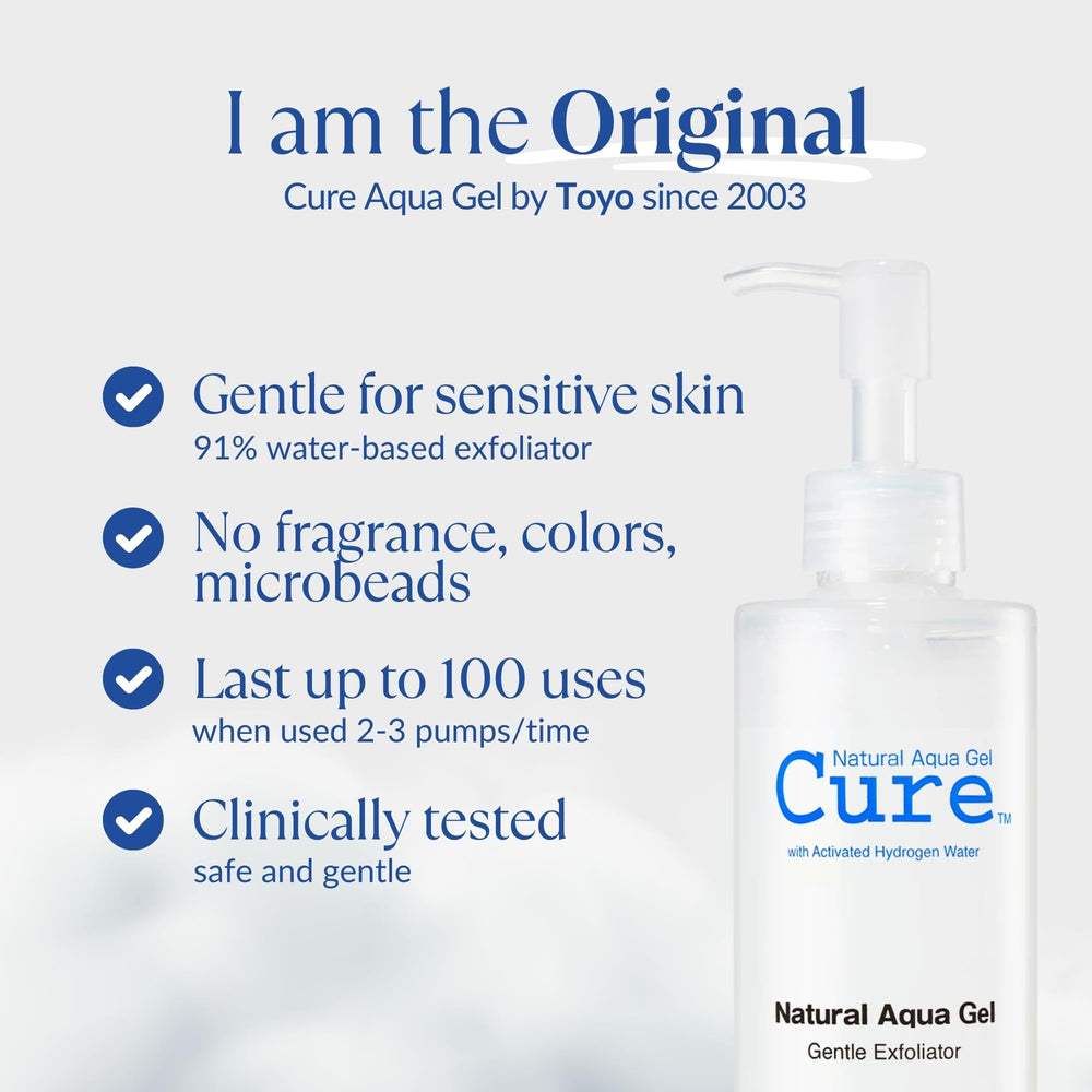 Natural Aqua Gel Cure production in Japan signifies quality.