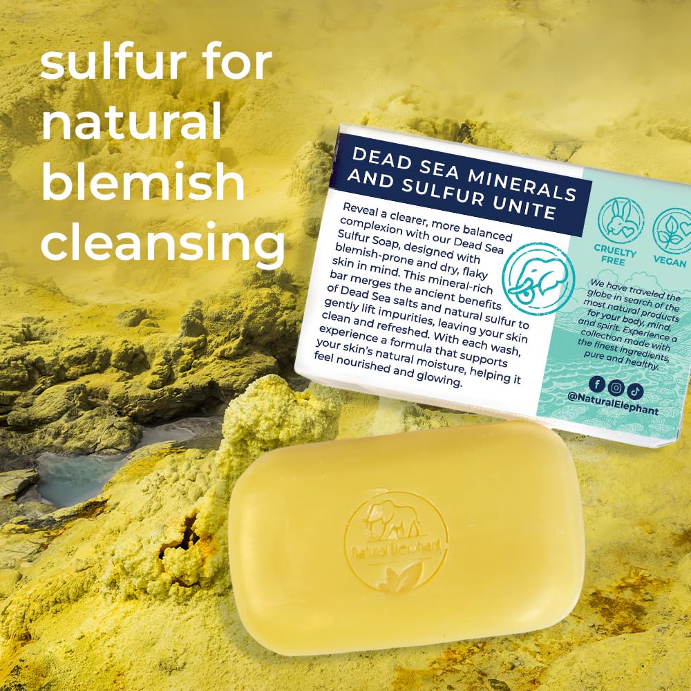 Natural Elephant soap lather forming for a refreshing wash