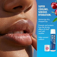 Natural Ice Cherry bálsamo labial para aplicación precisa