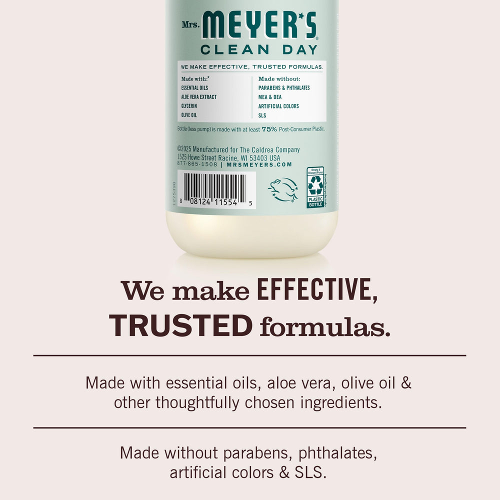 Natural ingredients like aloe vera and olive oil on the label.