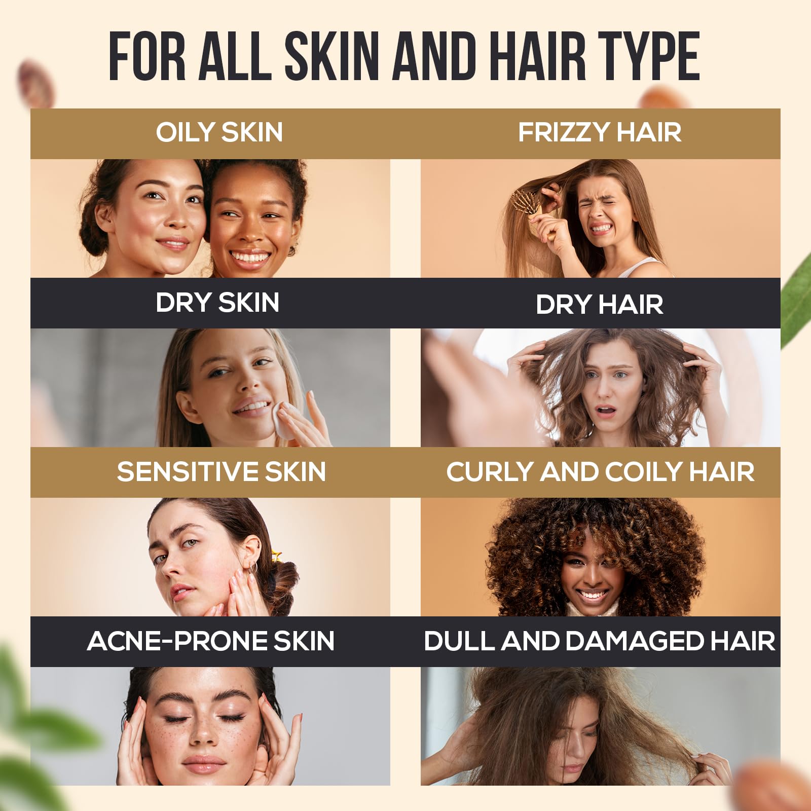 Natural Riches argan oil demonstrates cold-pressed purity and quality.