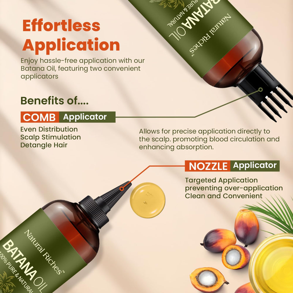 Natural Riches Batana: uso leave-in para puntas suaves