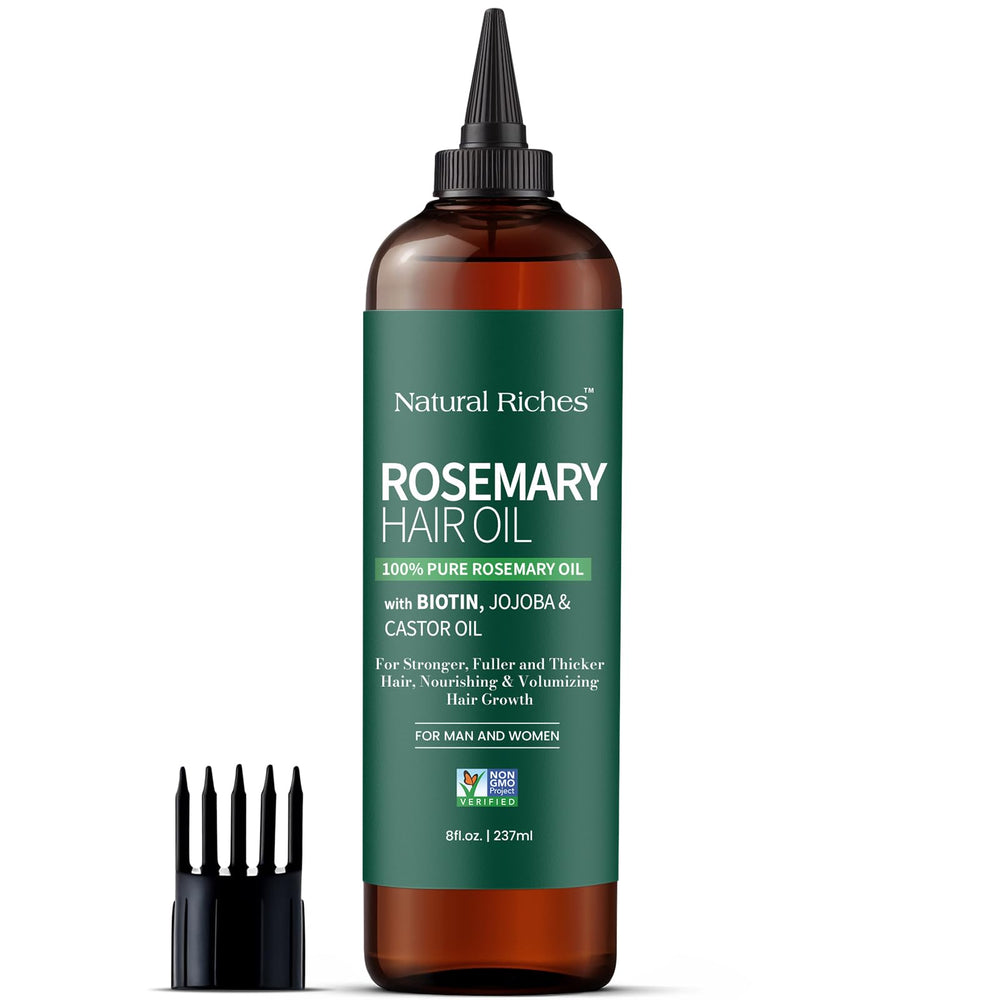Natural Riches: envase de 237 ml para uso prolongado.