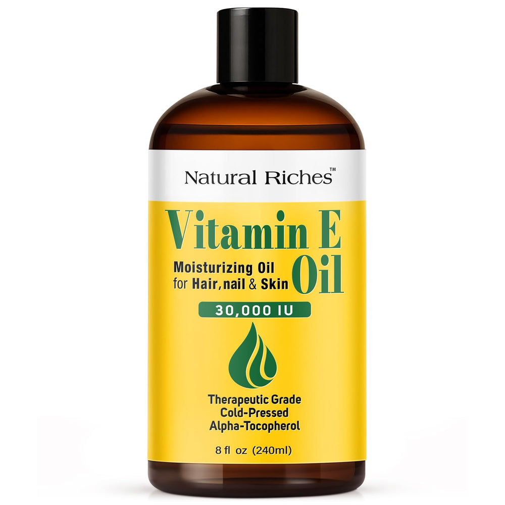 Natural Riches Aceite de Vitamina E: botella para hidratación suave de la piel