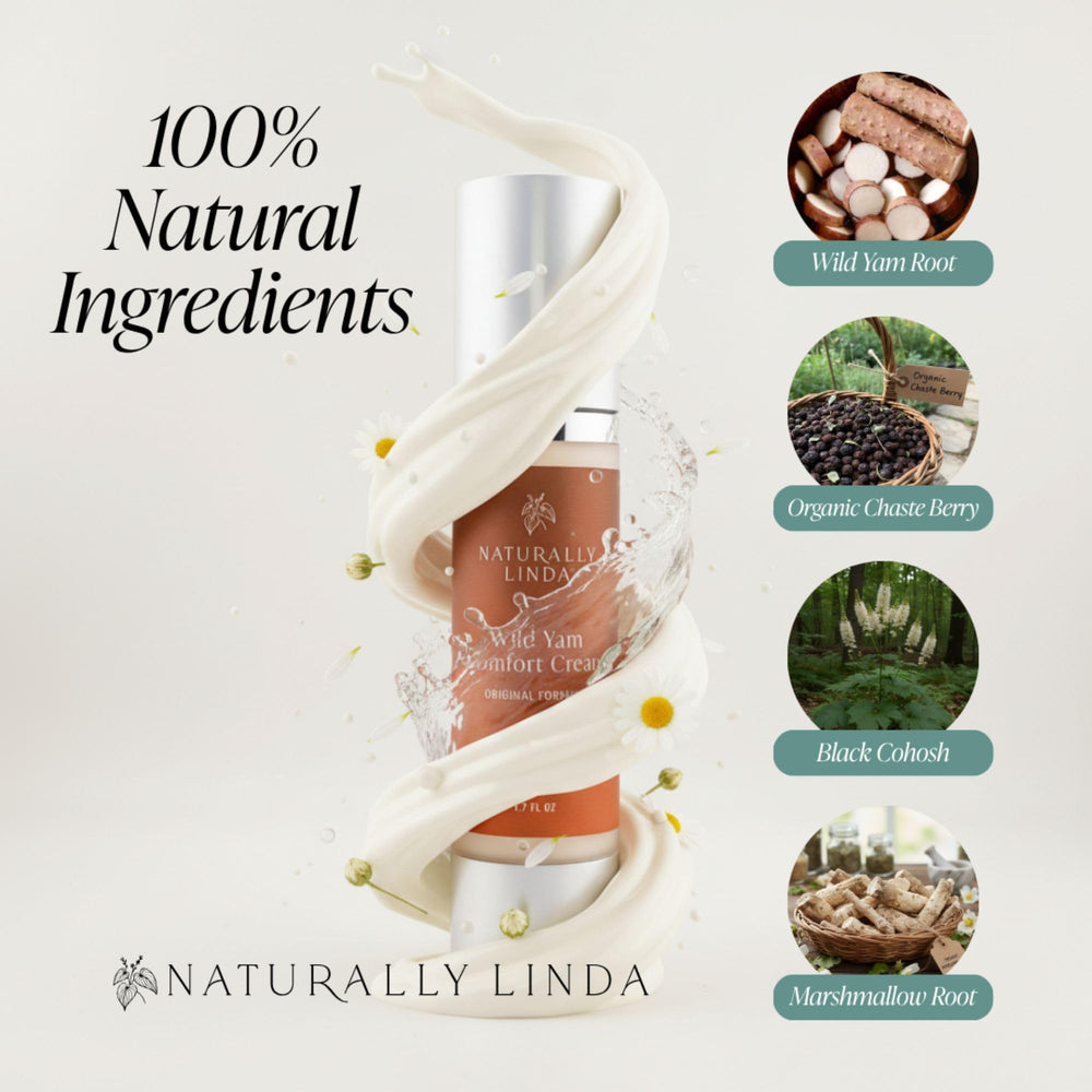 NATURALLY LINDA Product packaging box and label design.