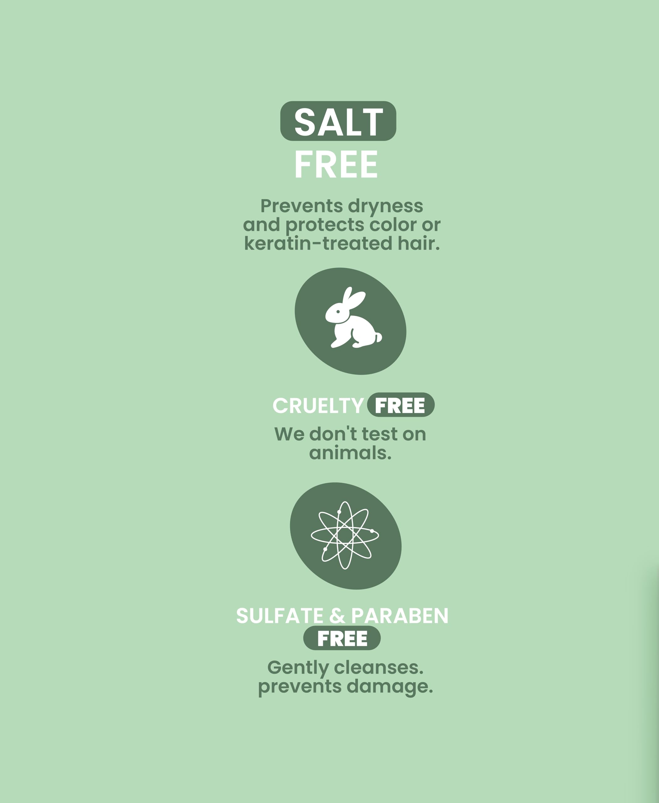 Natural Sant color-treated hair glow close-up illustrates safe, gentle care for dyed strands.