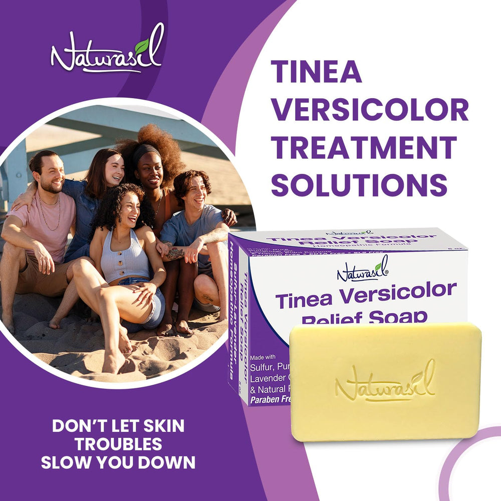 Naturasil Jabon Tinea Versicolor, barra para uso diario suave