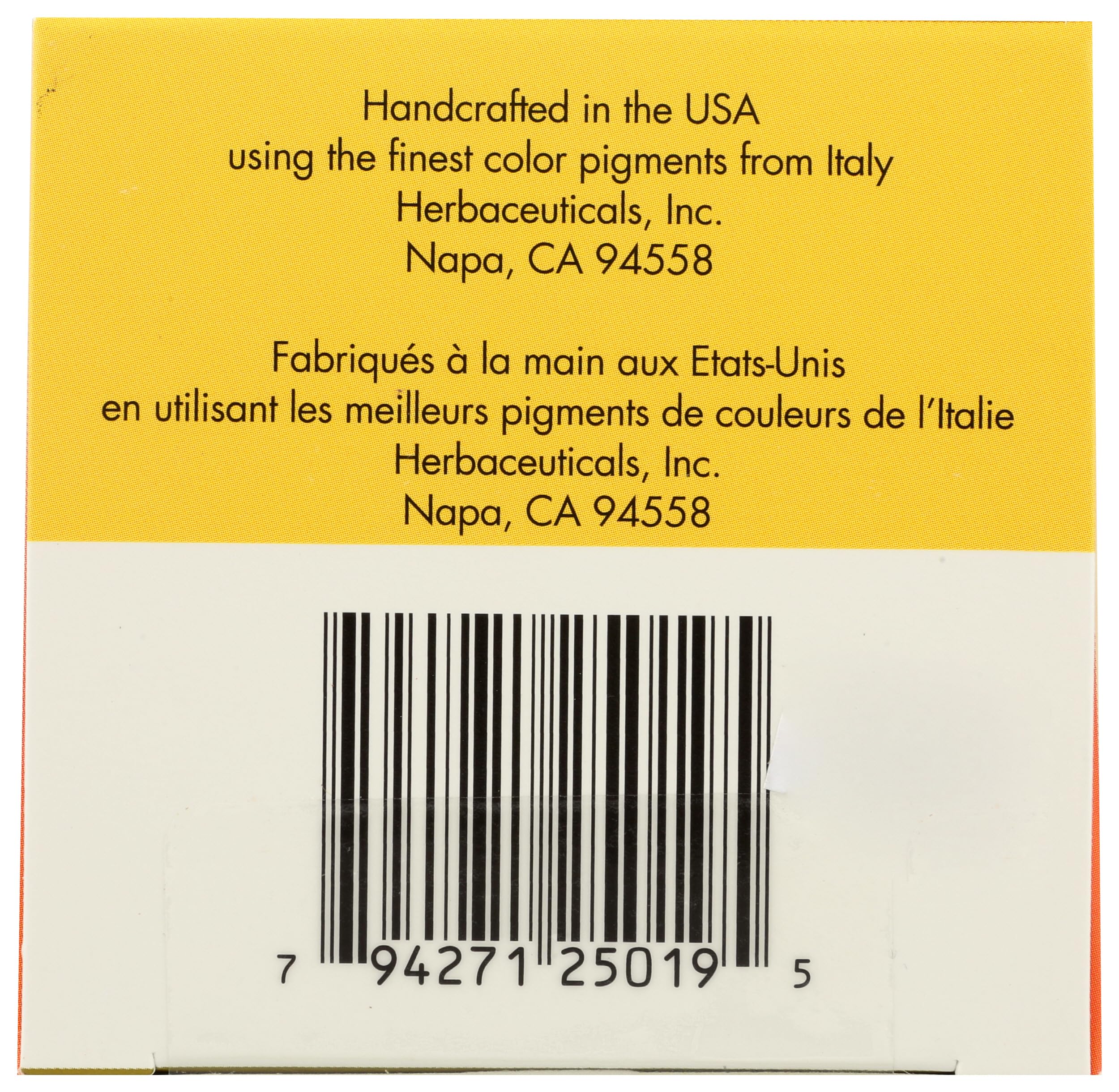 Naturcolor Burdock haircolor box-back provides usage tips and safety notes