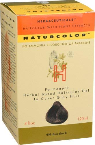 Naturcolor Burdock haircolor box-front highlights cruelty-free formula