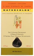 Naturcolor Burdock haircolor gel-tube close-up for easy application