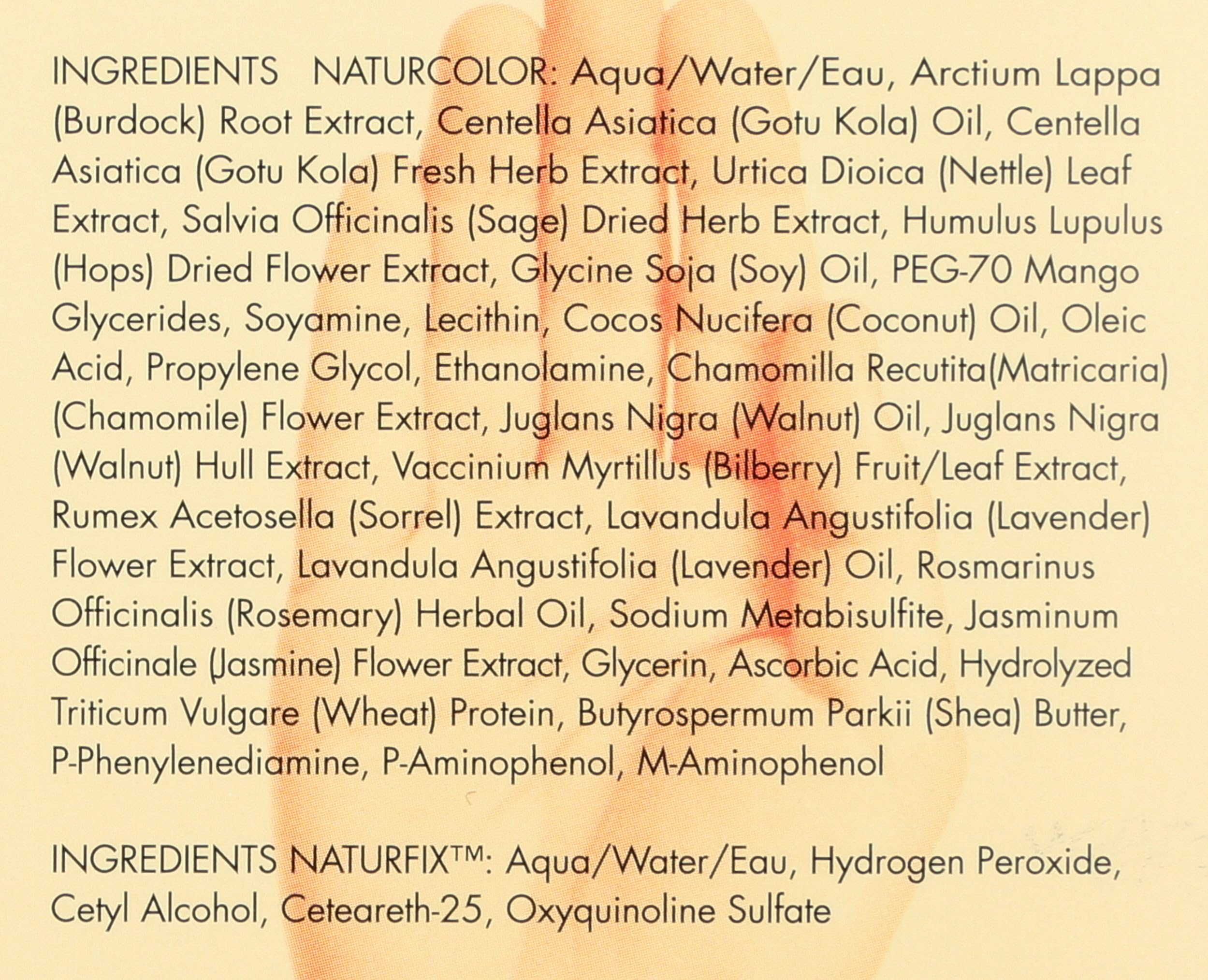 Naturcolor Cola application brush shows even coverage during use.
