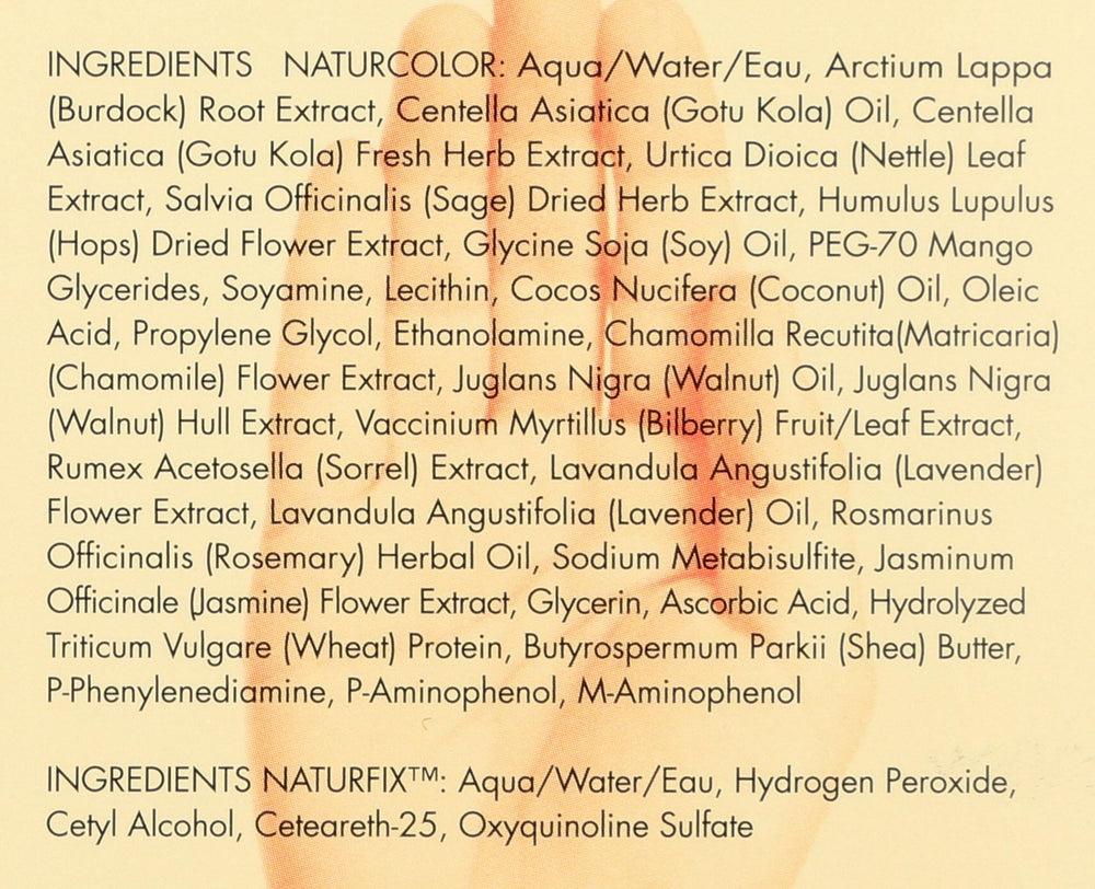 Naturcolor Cola application brush shows even coverage during use.