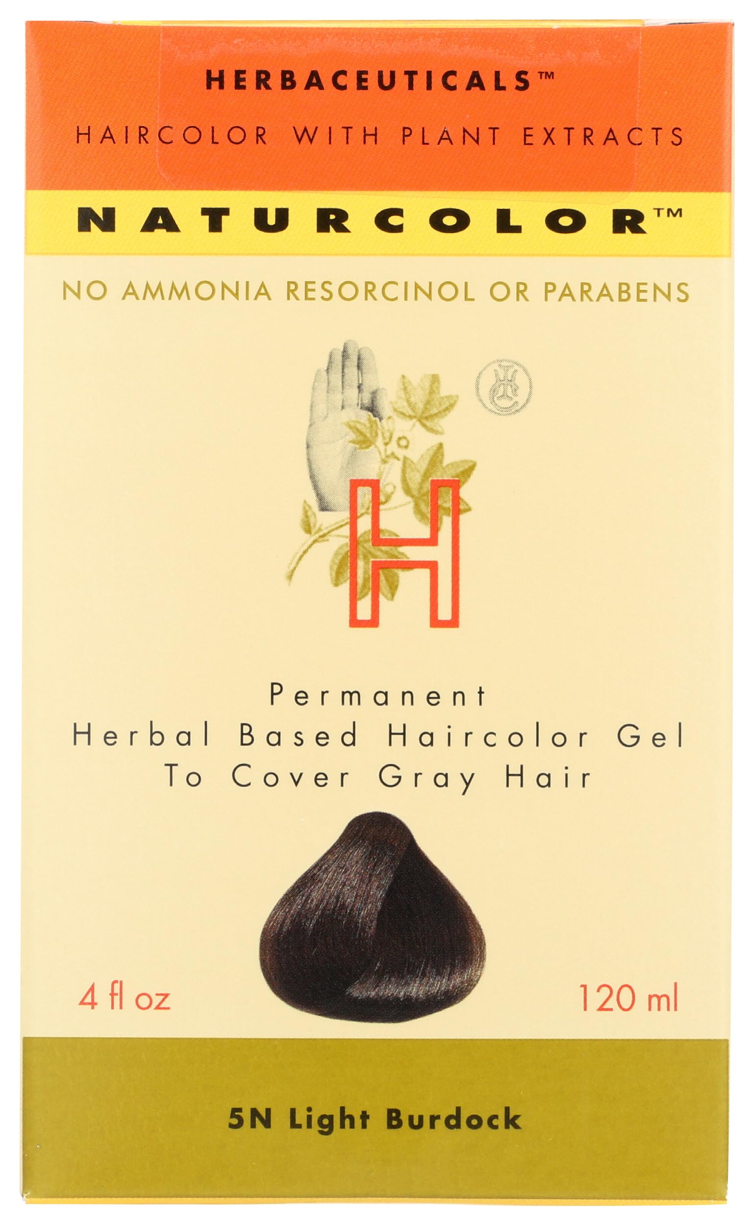 Naturcolor Haircolor Light Burdock bottle-pour enables smooth, even application